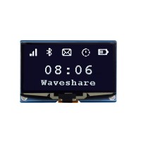 2.42inch OLED Display Module, 128×64 Resolution, SPI / I2C Communication - White
