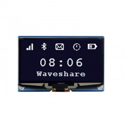 2.42inch OLED Display Module, 128×64 Resolution, SPI / I2C Communication - White 2.42inch OLED Display Module, 128×64 Resolution, SPI / I2C Communication - White