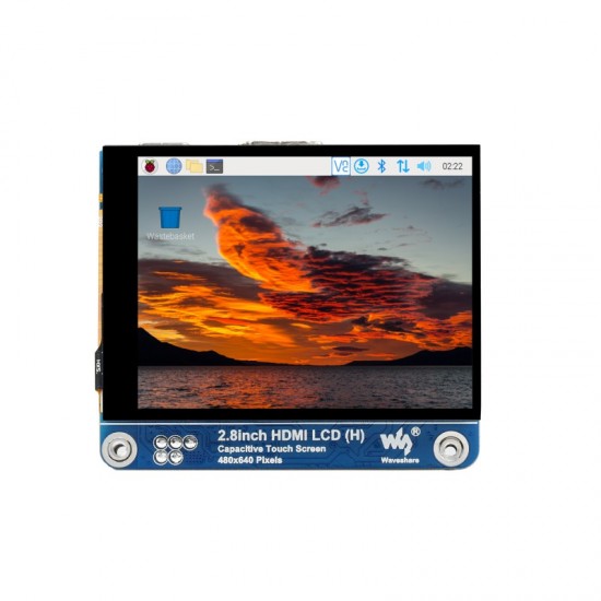 2.8inch HDMI IPS LCD Display (H), 480×640, Adjustable Brightness, Optical Bonding Screen