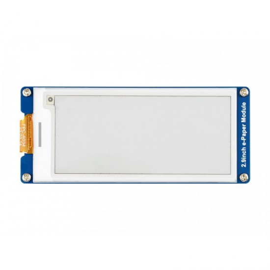 Waveshare 2.9inch E-Paper Display Module (G), E-ink Display, 296x128, Red/Yellow/Black/White, SPI Interface Waveshare 2.9inch E-Paper Display Module (G), E-ink Display, 296x128, Red/Yellow/Black/White, SPI Interface