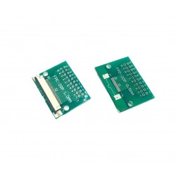 20 Pin 1.0mm FFC / FPC Adapter Board With Soldered Connector