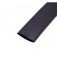 Heat Shrink Sleeve Black - 20mm Diameter - 1 Meter Length - WOER 