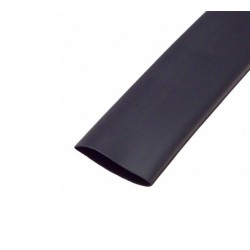 Heat Shrink Sleeve Black - 20mm Diameter - 1 Meter Length - WOER Heat Shrink Sleeve Black - 20mm Diameter - 1 Meter Length - WOER