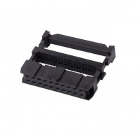 Flat Ribbon Cable Connector - Press Mount - 20 Pin Female - 2.54mm - FRC/ IDC connector