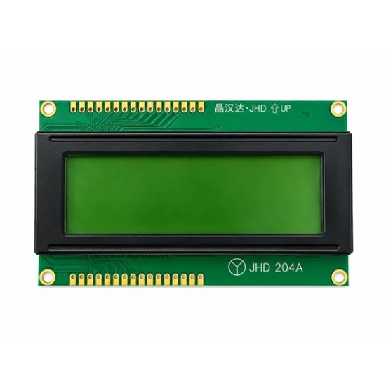 20x4 Character LCD Display - Y/G Background 20x4 Character LCD Display - Y/G Background