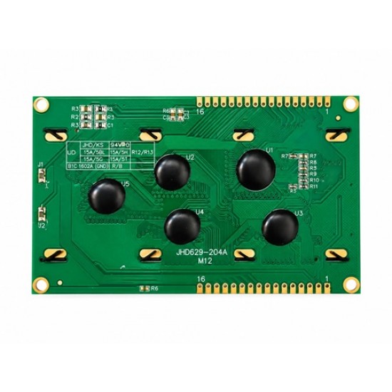 20x4 Character LCD Display - Y/G Background 20x4 Character LCD Display - Y/G Background