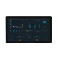 21.5inch Capacitive Touch Monitor, 1080×1920 Full HD, Optical Bonding Toughened Glass Panel, HDMI, 10-Point touch