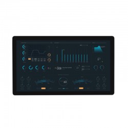 21.5inch Capacitive Touch Monitor, 1080×1920 Full HD, Optical Bonding Toughened Glass Panel, HDMI, 10-Point touch