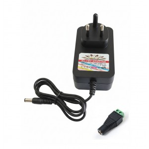 24V 2Amp - AC to DC SMPS Wall Adapter with Screw Terminal Connector