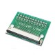 24 Pin 1.0mm FFC / FPC Adapter Board With Soldered Connector