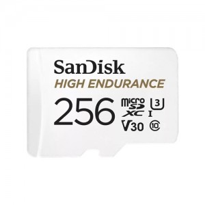 SanDisk High Endurance 256GB microSDXC UHS-I U3 V30 Class 10 Memory Card SanDisk High Endurance 256GB microSDXC UHS-I U3 V30 Class 10 Memory Card