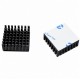 25x25x10mm Aluminum Heatsink with Adhesive 25x25x10mm Aluminum Heatsink with Adhesive