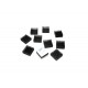 25x25x10mm Aluminum Heatsink with Adhesive 25x25x10mm Aluminum Heatsink with Adhesive