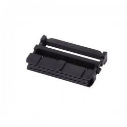 Flat Ribbon Cable Connector - Press Mount - 26 Pin Female - 2.54mm - FRC/ IDC connector