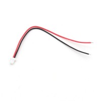 2 Pin JST-SH 1.0mm Board to Wire Connector - 15cm Wire Length - 28AWG	