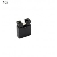 2 Pin Shunt - 2.54mm Pitch - Jumper Cap - Black Color - Pack of 10