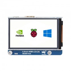 3.2inch (No-Touch) HDMI IPS LCD Display (H), 480×800, Adjustable Brightness 3.2inch (No-Touch) HDMI IPS LCD Display (H), 480×800, Adjustable Brightness