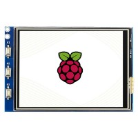 3.2inch Resistive Touch Display (C) for Raspberry Pi, 320×240, 125MHz High-Speed SPI