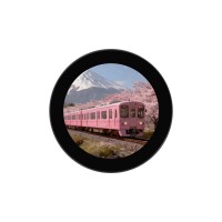 Waveshare 3.4inch DSI Round Capacitive Touch Display with Enclosure, 800 × 800 pixels (H×V) Resolution, IPS display panel, 10-Point Touch
