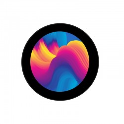 3.4inch DSI Round Touch Display, 800 × 800, IPS, 10-Point Touch