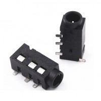 3.5mm 4 Pole Audio Jack - TRRS - Surface Mount