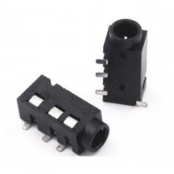 3.5mm 4 Pole Audio Jack - TRRS - Surface Mount
