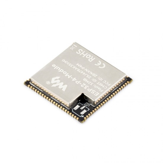 Waveshare ESP32-P4-Module Core Board, 32MB Flash & 32MB PSRAM, Based On ESP32-P4 And ESP32-C6 Dual-Chip Design, Supports 2.4GHz Wi-Fi And Bluetooth 5.3 