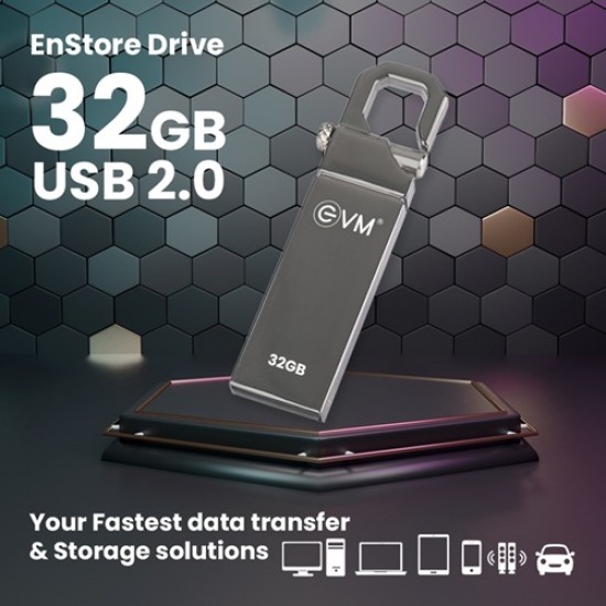 EVM ENSTORE 32GB Pen Drive USB 2.0 Pen Drive (MPN: EVMPD/32GB) EVM ENSTORE 32GB Pen Drive USB 2.0 Pen Drive (MPN: EVMPD/32GB)