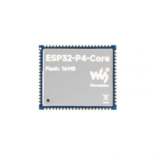 Waveshare ESP32-P4-Core Module With 32-bit Dual-Core and Single-Core RISC-V Processors, Onboard 32MB PSRAM & 16MB Flash