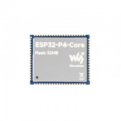 Waveshare ESP32-P4-Core Module With 32-bit Dual-Core and Single-Core RISC-V Processors, Onboard 32MB PSRAM & 32MB Flash