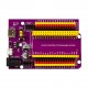 38 Pin ESP32 GPIO Expansion Board with Type-C USB and Micro USB Dual Interface for ESP32 ESP-32 ESP-32S Development Board - Purple Color