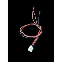 3 Pin HY2.0 Locking Type Board to Wire Connector - 2.0mm Pitch - 25cm Cable Length - 26AWG 3 Pin HY2.0 Locking Type Board to Wire Connector - 2.0mm Pitch - 25cm Cable Length - 26AWG
