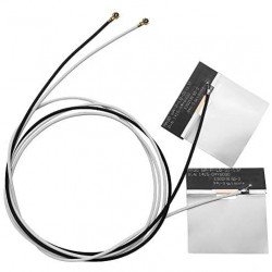 3dBi 2.4GHz/5GHz/6GHz Tri-Band WiFi 6E Internal FPC Antenna – MHF4 IPEX 4 – Pack of 2