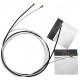 3dBi 2.4GHz/5GHz/6GHz Tri-Band WiFi 6E Internal FPC Antenna – MHF4 IPEX 4 – Pack of 2