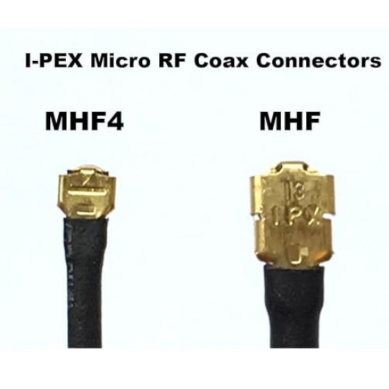 3dBi 2.4GHz/5GHz/6GHz Tri-Band WiFi 6E Internal FPC Antenna – MHF4 IPEX 4 – Pack of 2