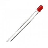 LED - 204SRD/E 3mm Red Round Type LED - Everlight