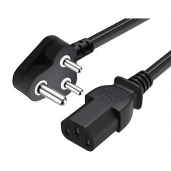 3 Pin AC Power Cord Cable with C13 Female Connector - 10A 250V - 1.5 Meter Cable Length 3 Pin AC Power Cord Cable with C13 Female Connector - 10A 250V - 1.5 Meter Cable Length