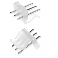 3 Pin 3.96mm Molex CPU Male Connector Straight