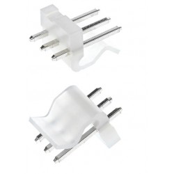 3 Pin 3.96mm Molex CPU Male Connector Straight 3 Pin 3.96mm Molex CPU Male Connector Straight