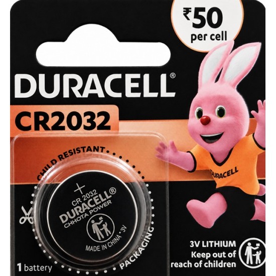 Duracell CR2032 3V Lithium Coin Cell Battery Duracell CR2032 3V Lithium Coin Cell Battery
