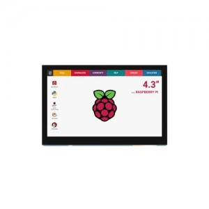 Elecrow 4.3inch DSI display 800x480 IPS touch screen compatible with Raspberry Pi 4B/3B+/3B (MPN:DSI46349I)