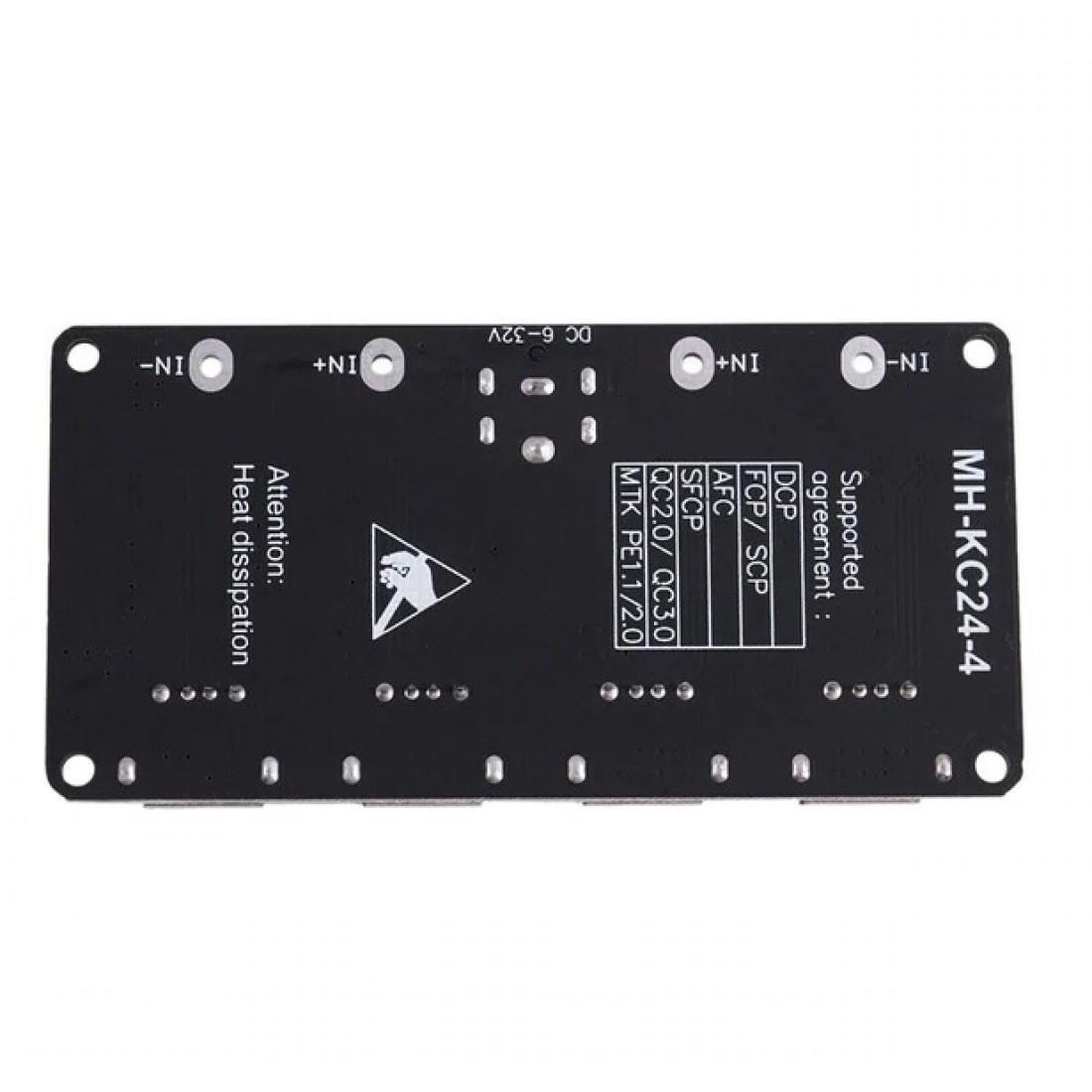 Buy 4-Channel USB QC3.0 QC2.0 DC-DC Step Down Buck Converter Module ...