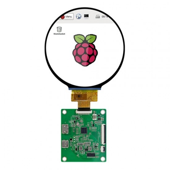 4.0 Inch 720×720 Round Touch TFT LCD Display for Raspberry Pi | HDMI Development Board | High-Resolution HMI Screen 4.0 Inch 720×720 Round Touch TFT LCD Display for Raspberry Pi | HDMI Development Board | High-Resolution HMI Screen