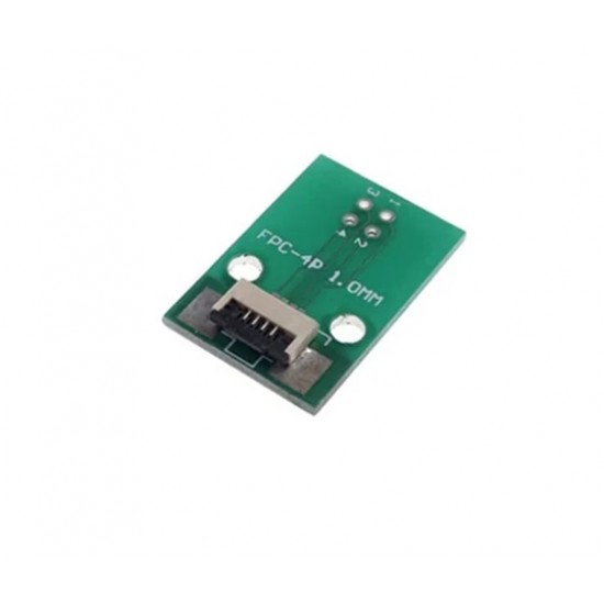 4 Pin 1.0mm FFC / FPC Adapter Board With Soldered Connector