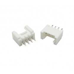 4 Pin HY2.0 Male Connector Straight - Locking Type - 2.0mm Pitch 4 Pin HY2.0 Male Connector Straight - Locking Type - 2.0mm Pitch