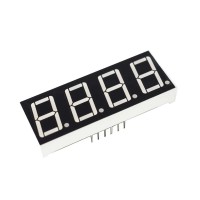 Seven Segment Numeric LED Display 4 Digit 0.56inch RED Common Cathode (CC)