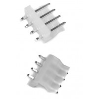 4 Pin 3.96mm Molex CPU Male Connector Straight