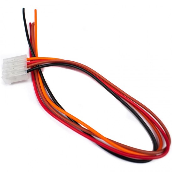 4 Pin 3.96mm Molex CPU Connector Board to Wire - 25cm