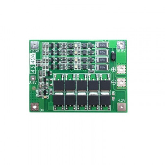 4S 40A 16.8V 18650 BMS For Lithium Battery Protection