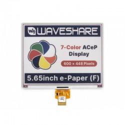 5.65inch ACeP 7-Color E-Paper E-Ink Raw Display (F) , 600×448, without PCB